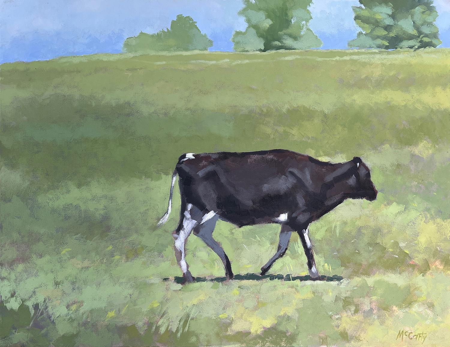 Heading Home Now, Oil Painting