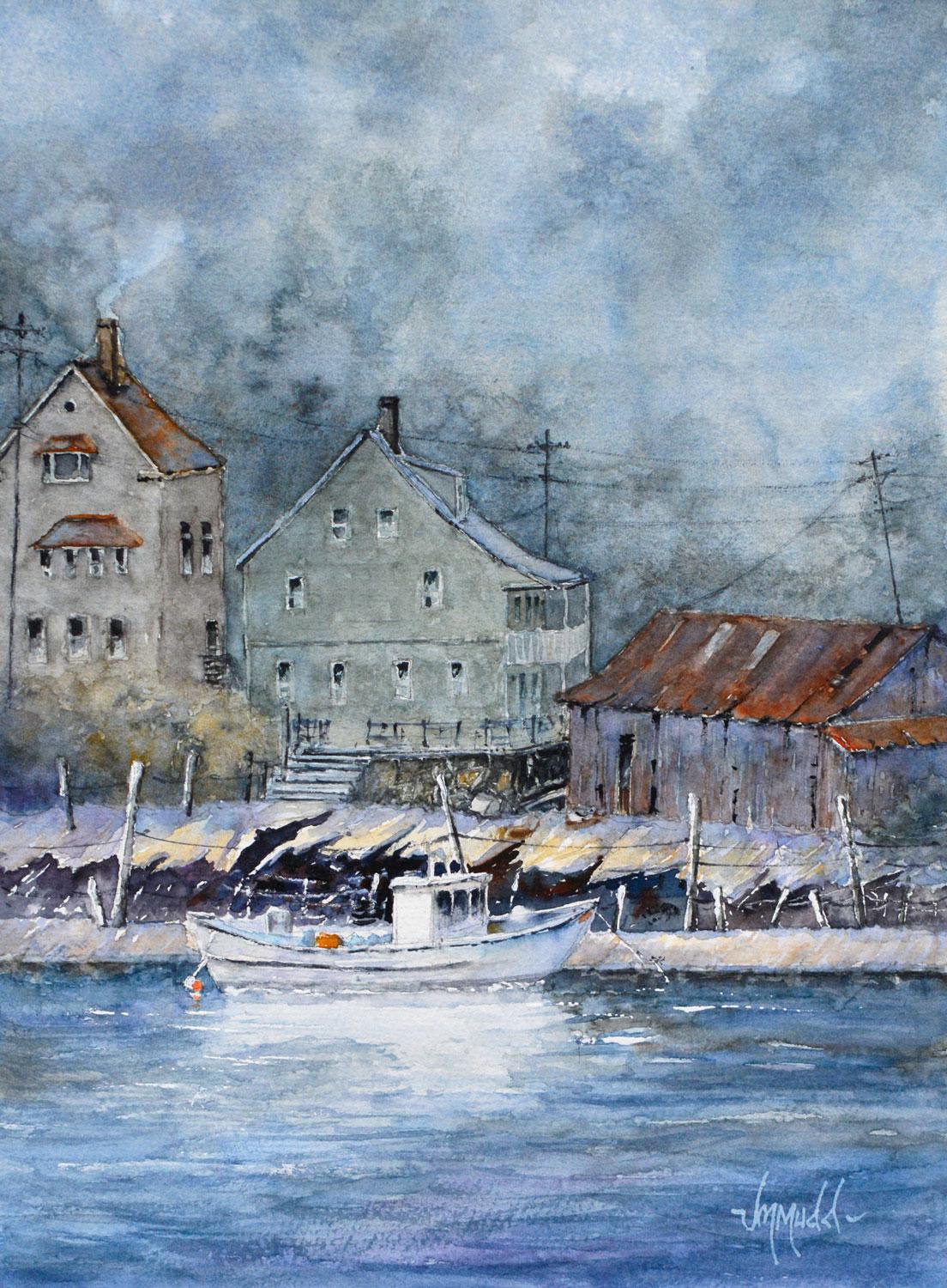 Peinture originale de Gloucester Coast