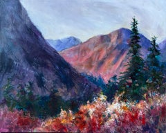 Used Secrets in the Mountains, Original Painting