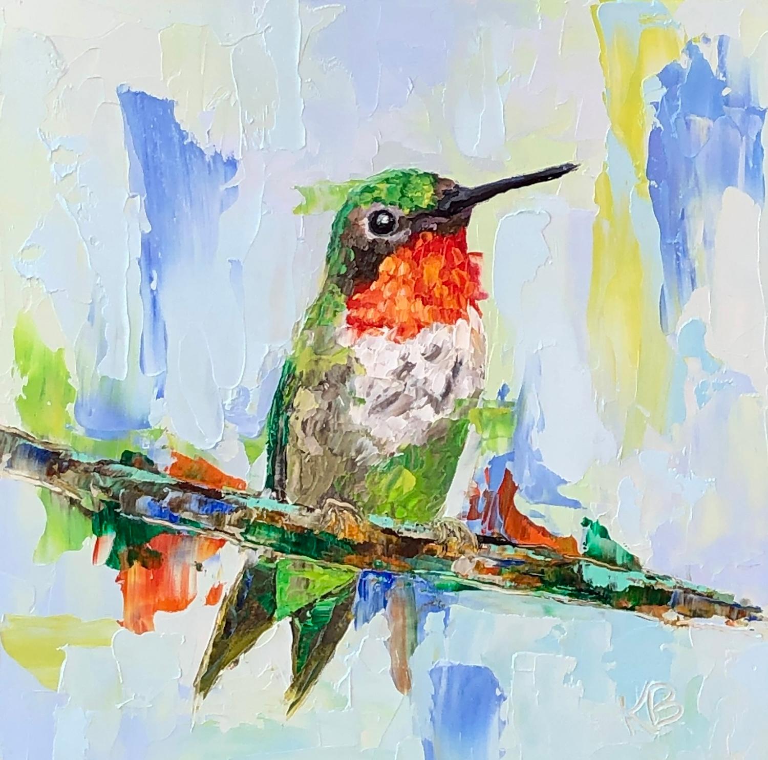 Watchful, Oil Painting
