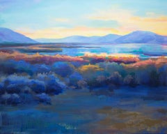 The Last Light on the Marsh, Original Painting