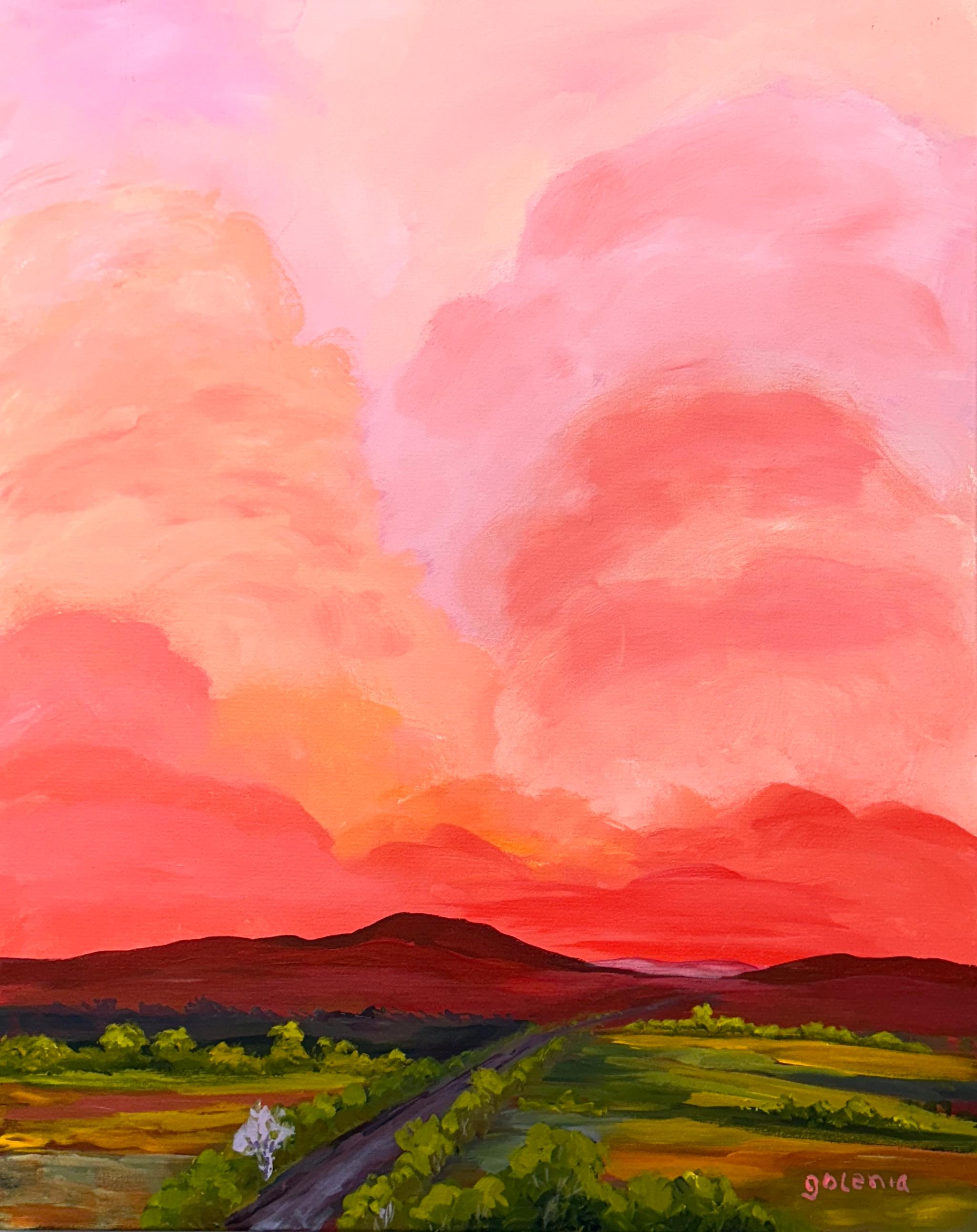Landscape Painting JoAnn Golenia - Aussie Love, peinture originale