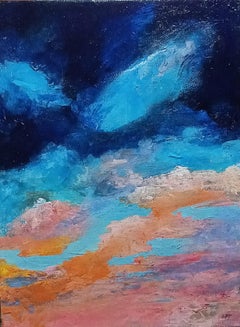 Dreamsicle Sky, Original Painting