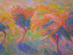 Crepe-Myrtle, Pintura al óleo