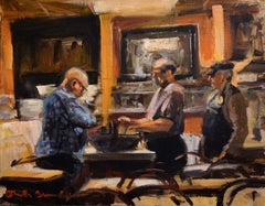 The Correct Change, Oil Painting