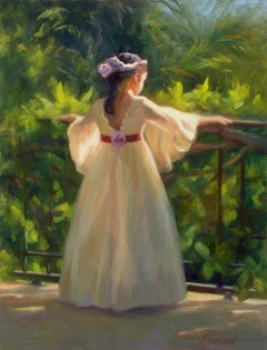 Angélique, peinture à l'huile