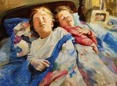 Sussurratori, Pittura a olio
