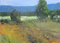 Huellas en el campo, Pintura original