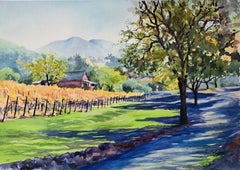 La cabaña del viñador, pintura original