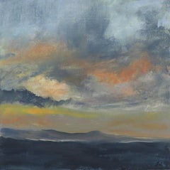 Atardecer en la isla, Pintura original