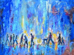 Fretta mattutina, Pittura originale