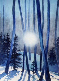 Winter Blues, Pintura original