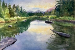 Wind River, Pintura original