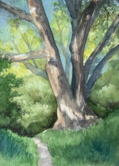 Árbol de verano, Pintura original