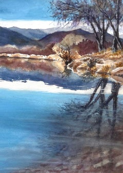 Riflessi di porpora, dipinto originale