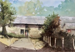 Paseo por el campo, Pintura original