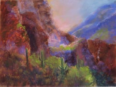 Resplandor del desierto, Pintura original