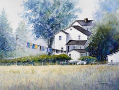 Lavandería matinal, Pintura original