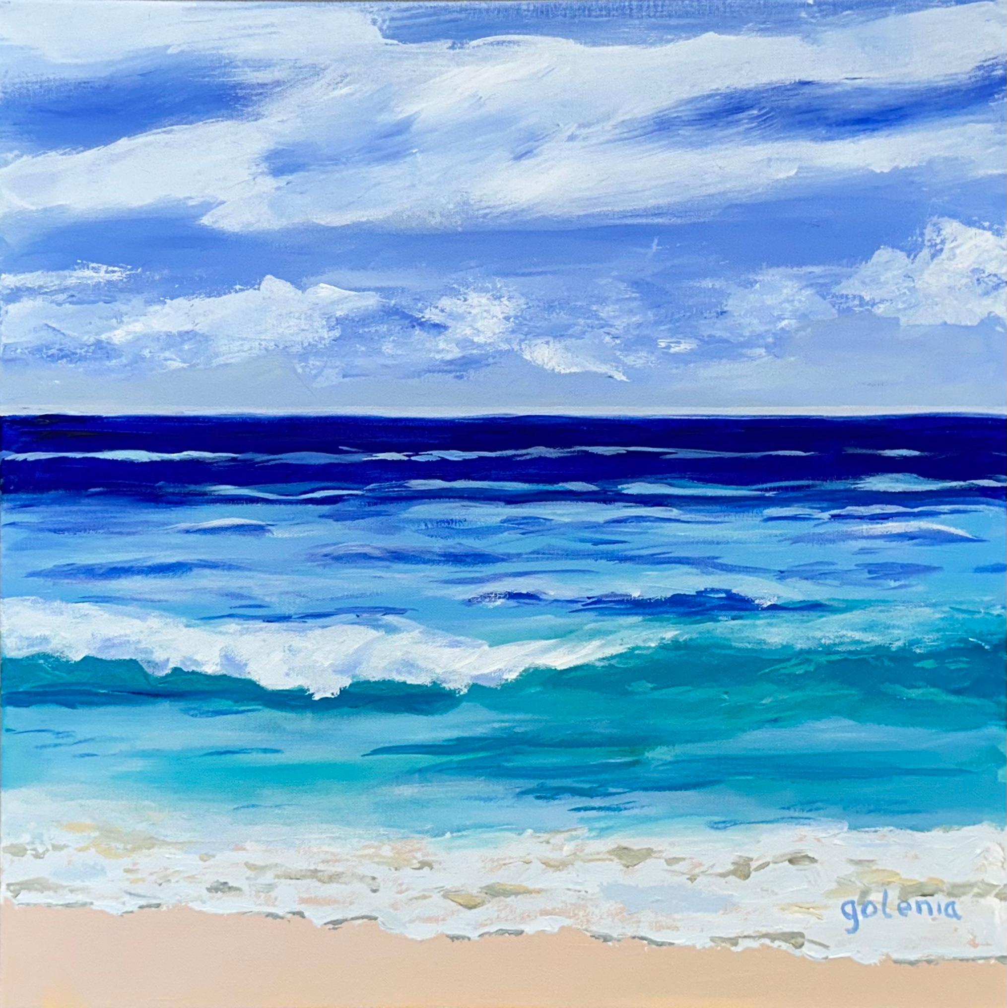 JoAnn Golenia Landscape Painting - Respite, Original Painting