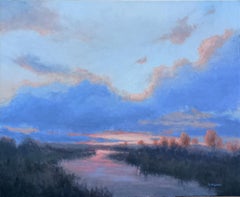 Crepuscolo, Pittura a olio