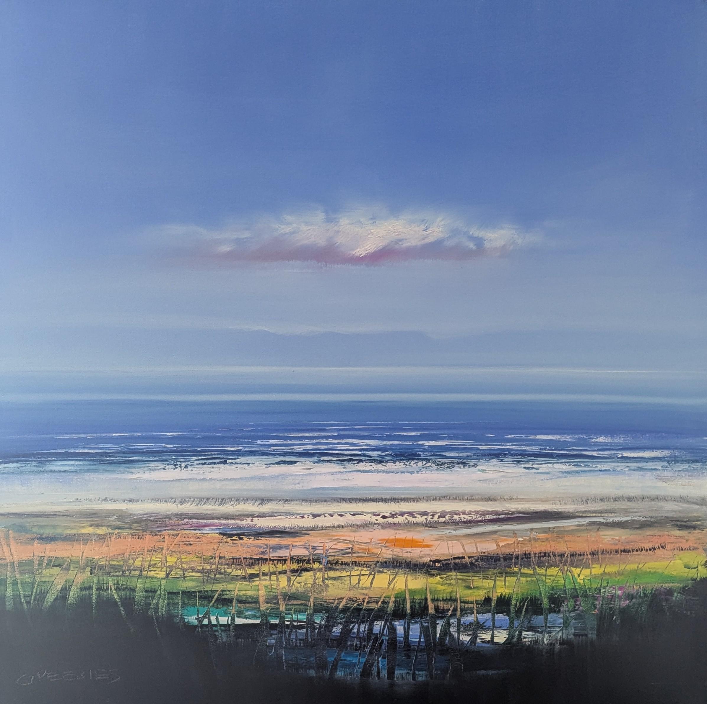 Blue Heaven, Oil Painting