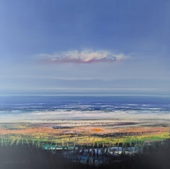 Blauer Himmel, Ölgemälde