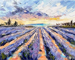 Whispers of Lavender Skies, Ölgemälde
