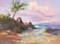 Secret Beach, Ölgemälde