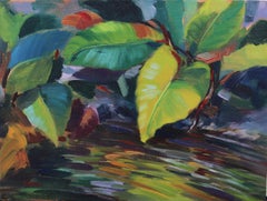 Riflessioni mattutine, Pittura a olio