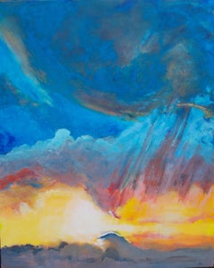 Sky on Fire, peinture originale