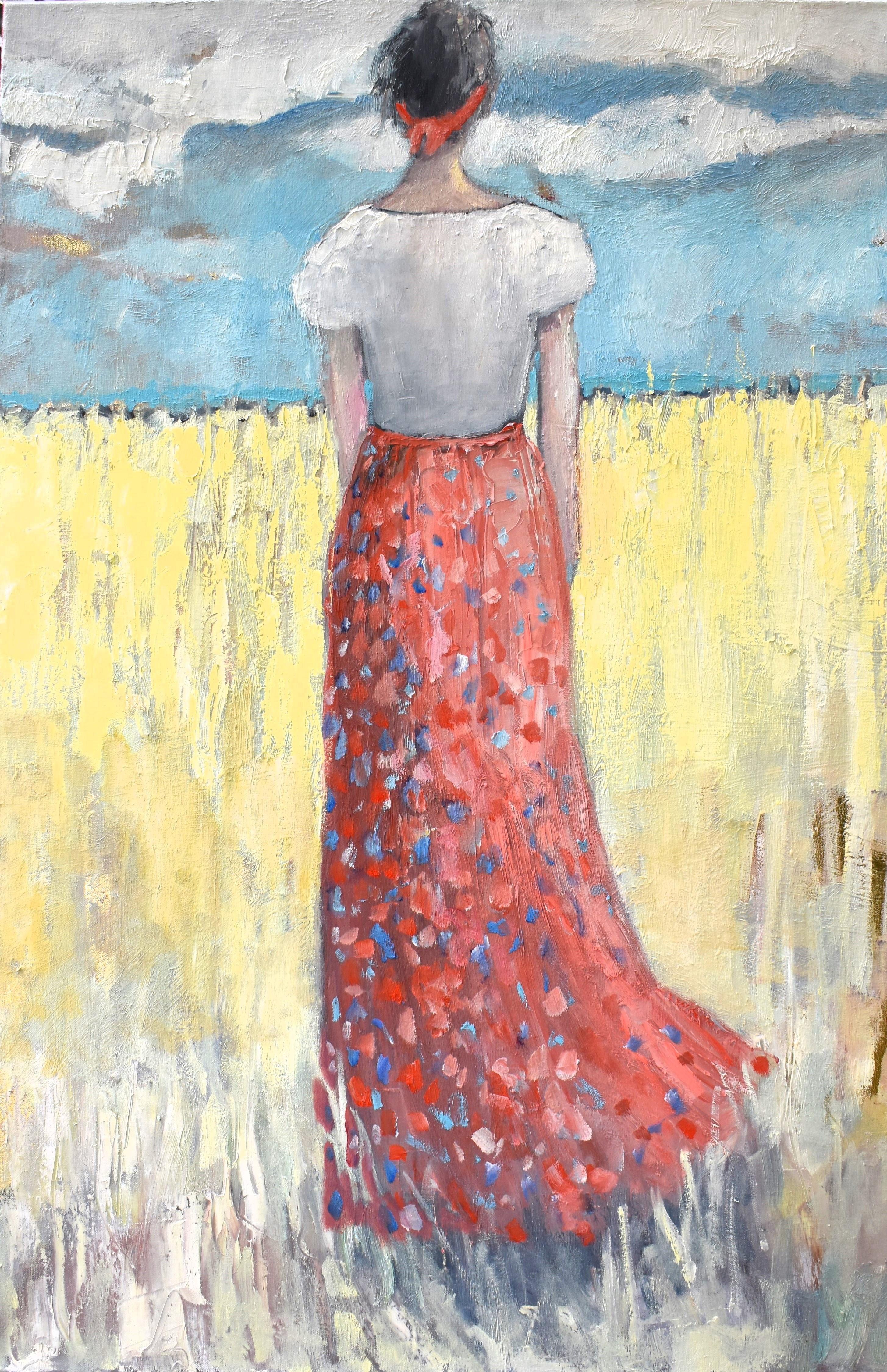 Out Yonder, peinture à l'huile