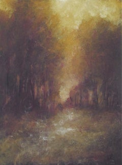 Goldener Himmel, Ölgemälde