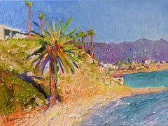Giornata di sole in California, pittura a olio