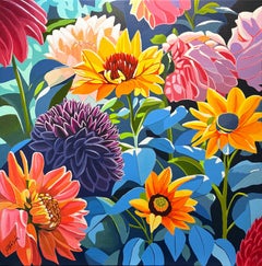 Flower Power, peinture originale