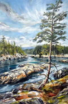 Spring Symphony, Oil Painting