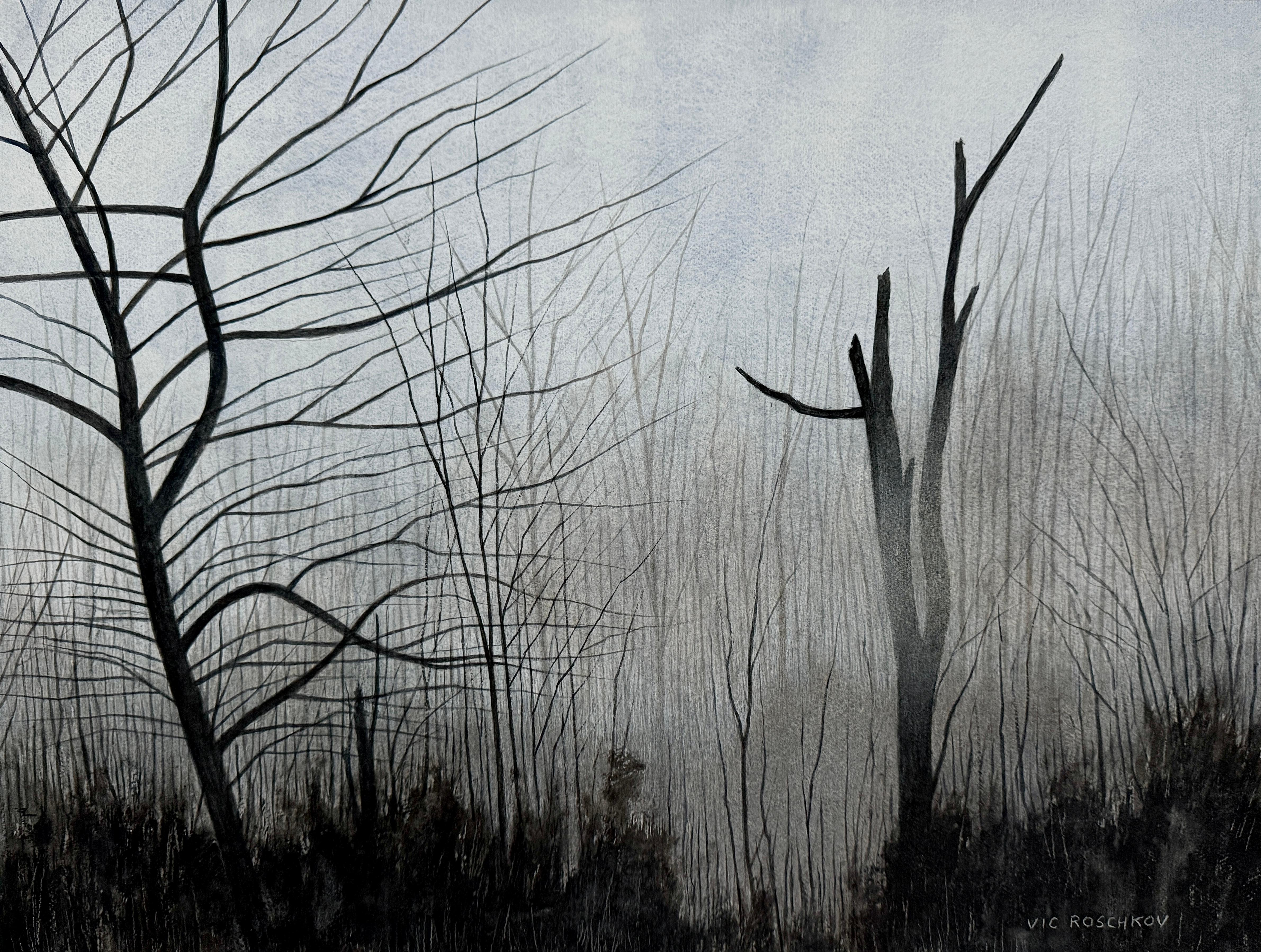 Aufsteigender Nebel, Originalgemälde