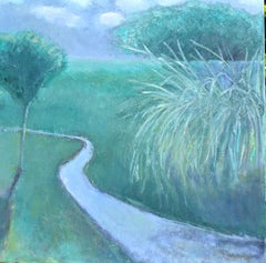 A Study in Green, Oil Painting