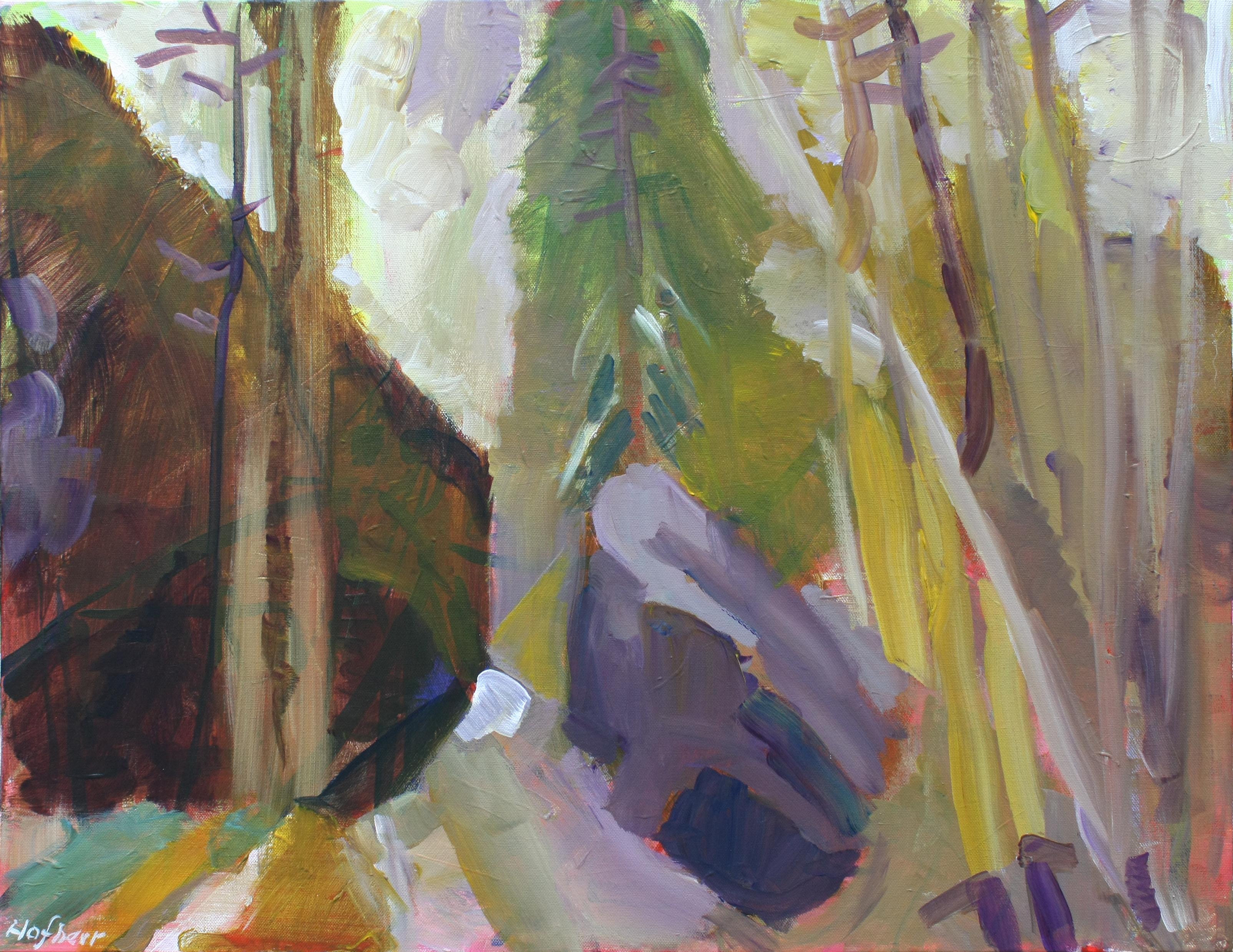 Robert Hofherr Landscape Painting – Gilbert Hills, Originalgemälde