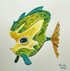 Paisley Fish, peinture originale