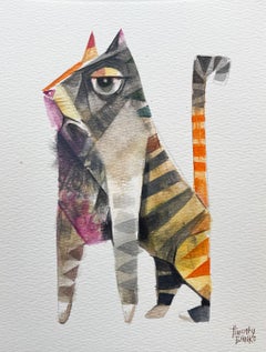 Gato LayerCake, Pintura original