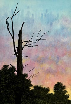 Landscape Drawings and Watercolors