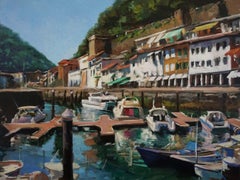 Banchine di San Sebastian, Pittura a olio