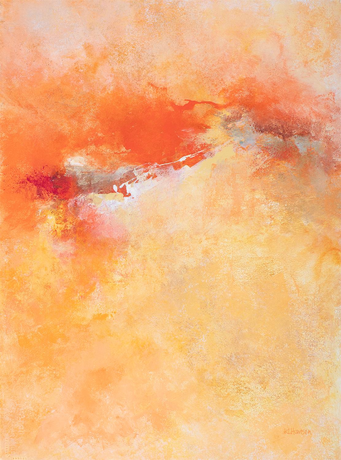 Bonjour l'été, peinture originale - Art de Karen Hansen