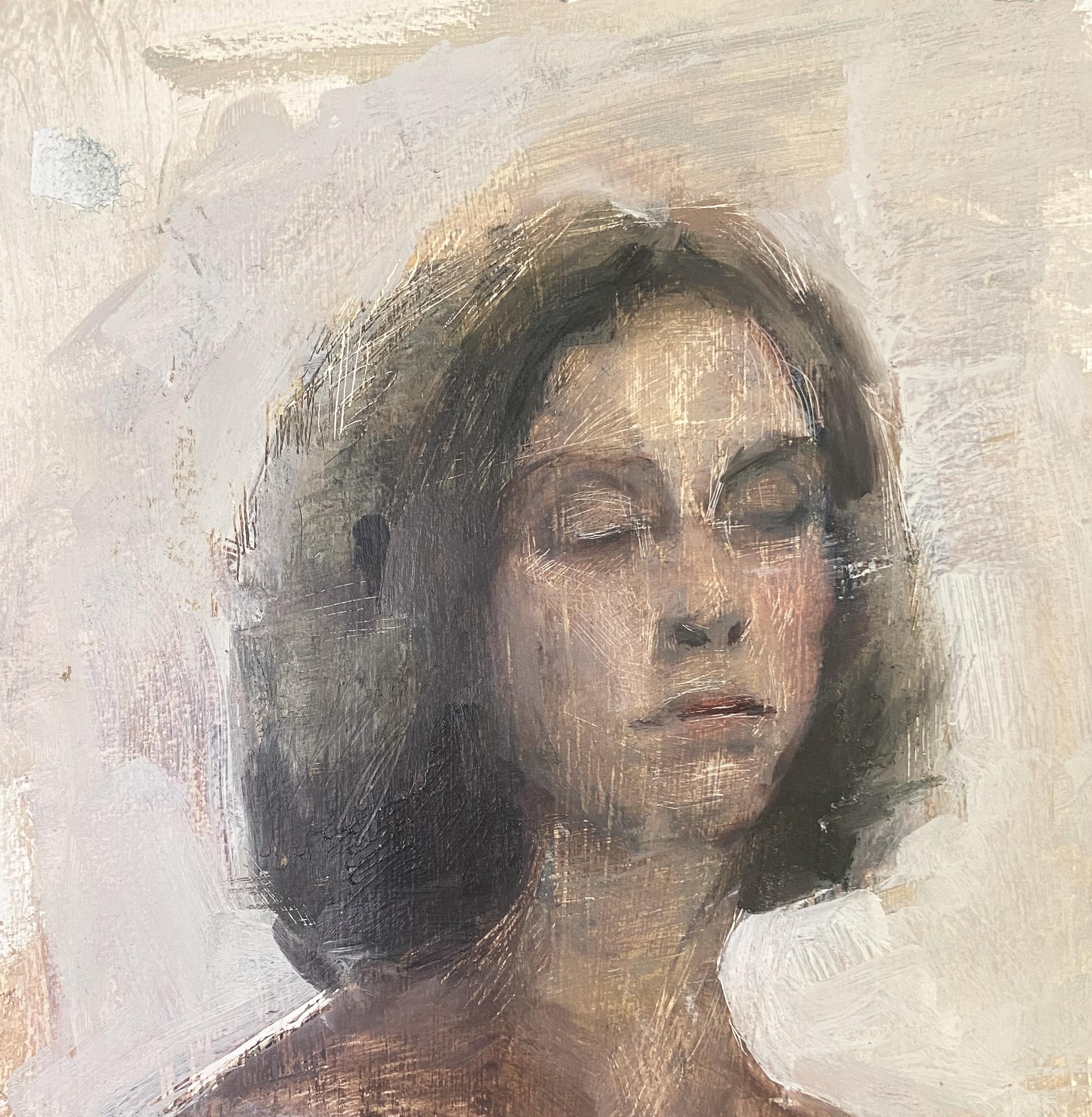 Studio di testa, Pittura a olio