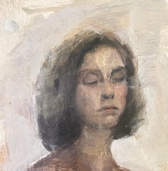 Étude de tête, peinture �à l'huile