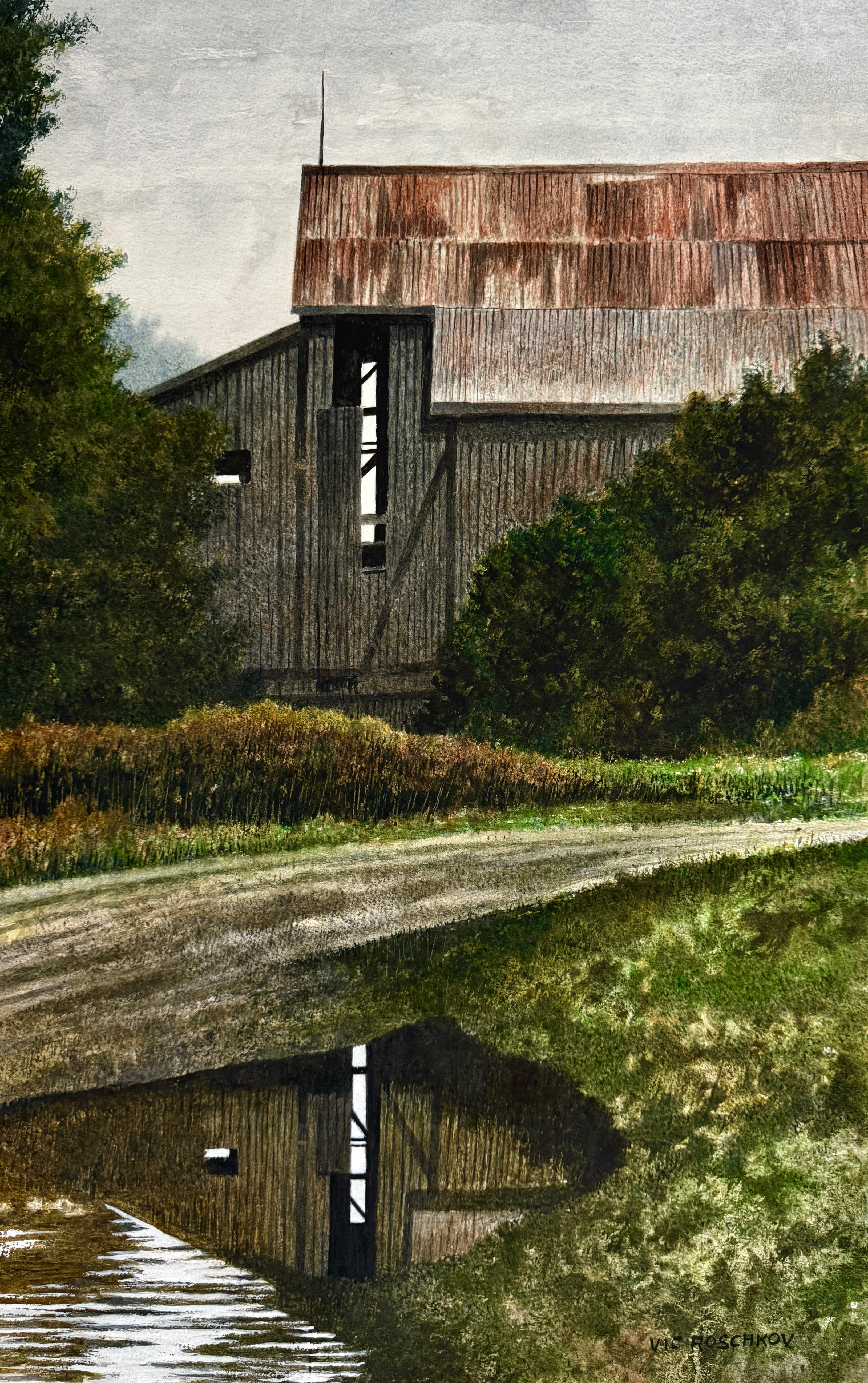 Riflessioni rurali, Pittura originale
