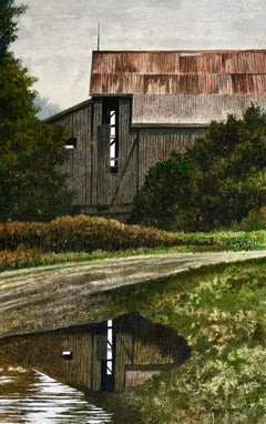 Riflessioni rurali, Pittura originale