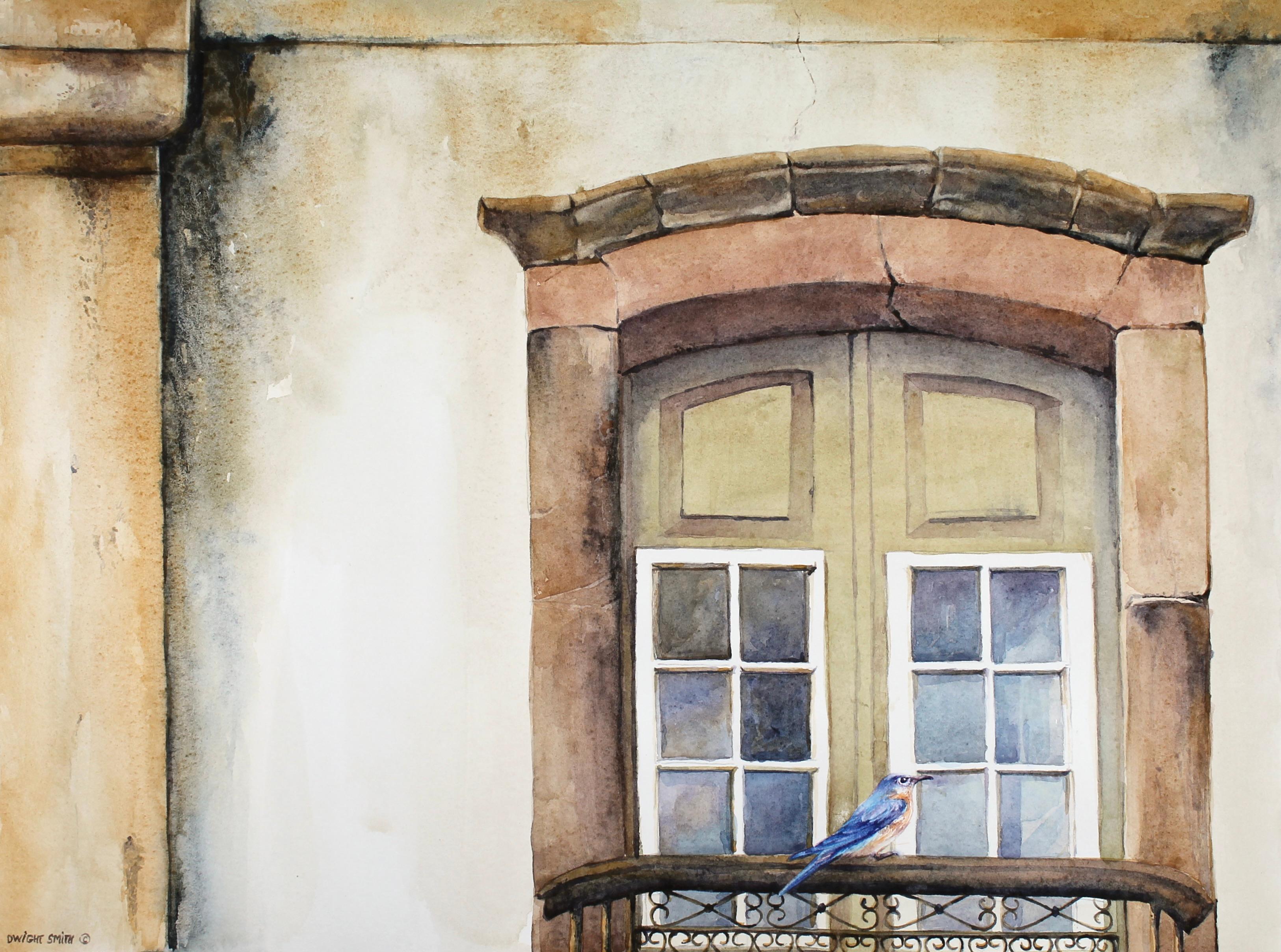 Interior Art di Dwight Smith - Testimone del primo mattino, dipinto originale