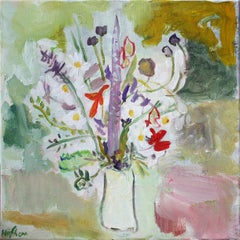 Flowers in a Vase, Original Painting