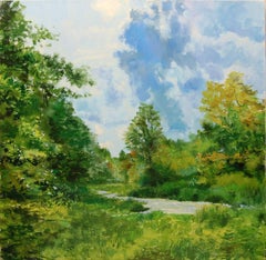 Summer Storm Rising, Oil Painting